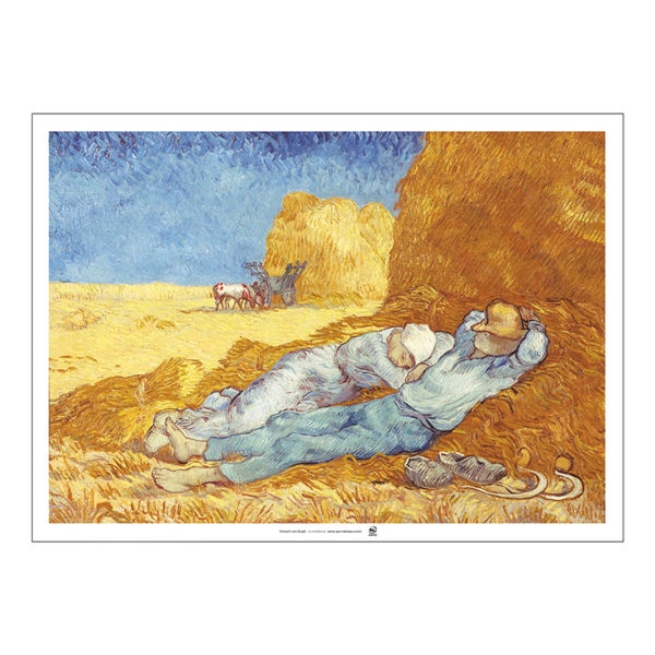 MANTELINES OFFSET 'VAN GOGH' 70 G/M2 31x43 CM CUATRICROMÍA PAPEL (2000 UNID.)