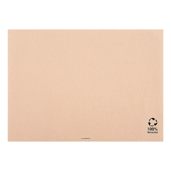 MANTELINES PARA BANDEJAS 'SELF-SERVICE' 48 G/M2 25x31 CM NATURAL PAPEL RECICLADO (2000 UNID.)