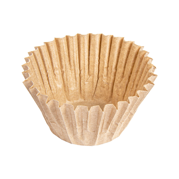 [257.86] CÁPSULAS 'PETITS FOURS' 50 G/M2 Ø 2,4x2 CM NATURAL PERG. ANTIGRASAS (500 UNID.)