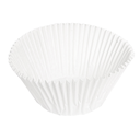 CÁPSULAS 'PETITS FOURS' 50 G/M2 Ø 5,7x4,8 CM BLANCO PERG. ANTIGRASAS (500 UNID.)