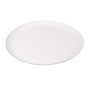 BANDEJAS RELIEVE PASTELERÍA 420 G/M2 Ø 28 CM BLANCO CARTÓN (50 UNID.)