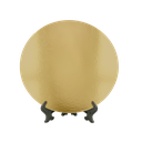 CARTONES PASTELERÍA DOBLE CARA 950 G/M2 Ø 18 CM ORO/NEGRO CARTÓN (100 UNID.)