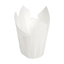 Moldes Cupcake 'Tulip' 50 G/M2 15X15 Cm Blanco Perg. Antigrasas (1000 Unid.)