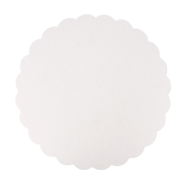 [325.08] Discos Planos Pastelería 420 G/M2 Ø 29 Cm Blanco Cartón (250 Unid.)