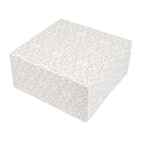 CAJAS PASTELERÍA SIN VENTANA 'THEPACK DECO' 250 G/M2 24x24x12 CM BLANCO CARTÓN ONDULADO NANO-MICRO (50 UNID.)