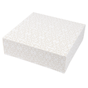 CAJAS PASTELERÍA SIN VENTANA 'THEPACK DECO' 250 G/M2 32x32x10 CM BLANCO CARTÓN ONDULADO NANO-MICRO (50 UNID.)