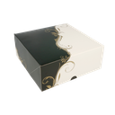 Cajas Pastelería Sin Ventana 'Thepack Classic' 250 G/M2 18X18X7,5 Cm Blanco Cartón Ondulado Nano-Micro (200 Unid.)