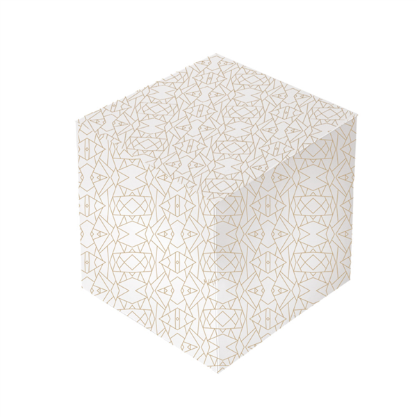 CAJAS ALTAS PASTELERÍA SIN VENTANA 'THEPACK DECO' 330 G/M2 35,6x35,6x30,5 CM BLANCO CARTÓN ONDULADO MICROCANAL (30 UNID.)