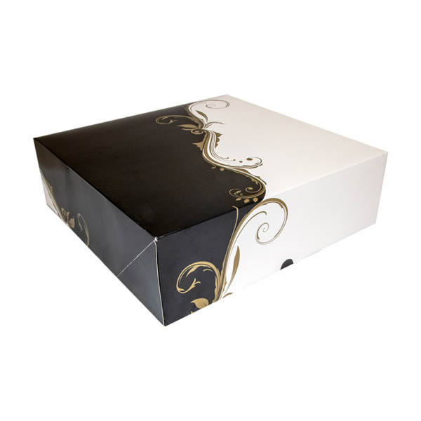 [204.68] CAJAS PASTELERÍA SIN VENTANA 'THEPACK CLASSIC' 250 G/M2 32x32x10 CM BLANCO CARTÓN ONDULADO NANO-MICRO (100 UNID.)
