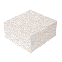 CAJAS PASTELERÍA APERTURA FRONTAL 'THEPACK DECO' 250 G/M2 17x14x11,5 CM BLANCO CARTÓN ONDULADO NANO-MICRO (200 UNID.)