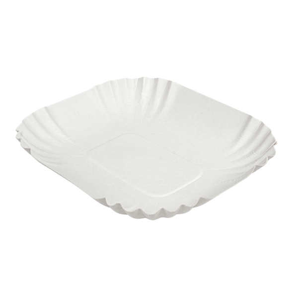 [268.64] BANDEJAS 300 G/M2 15x12x2 CM BLANCO CARTÓN (2000 UNID.)