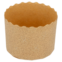 Moldes Cocción Panettone 135 G/M2 Ø 6X4,5 Cm Marrón Celulosa (2000 Unid.)