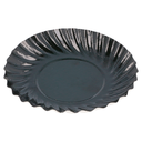 MINI BANDEJAS 325 G/M2 Ø 8,8 CM NEGRO CARTÓN (100 UNID.)
