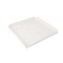 CUADRADOS CON PESTAÑAS 15x15+2 CM BLANCO CARTÓN (250 UNID.)