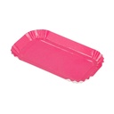 MINI BANDEJAS 325 G/M2 4x8 CM FUCSIA CARTÓN (100 UNID.)