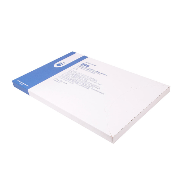 [189.47] PAPEL HORNO DOBLE CARA 41 G/M2 40x60 CM BLANCO PAPEL SILICONADO (500 UNID.)