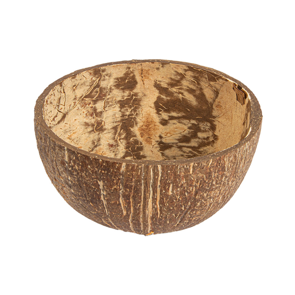 BOLES 100 ML Ø9x5 CM NATURAL COCO (5 UNID.)