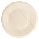 PLATOS REDONDOS 'WOOD' Ø 15,5x1 CM NATURAL MADERA (50 UNID.)