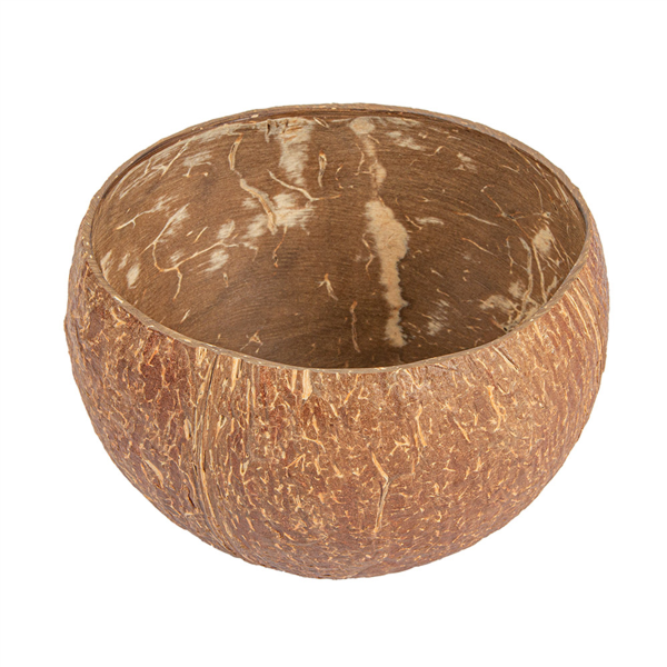 BOLES 350 ML Ø9,5x8 CM NATURAL COCO (5 UNID.)