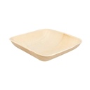 BOLES CUADRADOS 'ARECA' 20x20x4 CM NATURAL ARECA (200 UNID.)