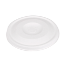 TAPAS PARA VASOS 9CM 'BIONIC' Ø 90 MM BLANCO BAGAZO (1000 UNID.)