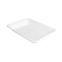 Barquillas 'Bionic' 350 Ml 19,6X14,7X2,7 Cm Blanco Bagazo (1000 Unid.)