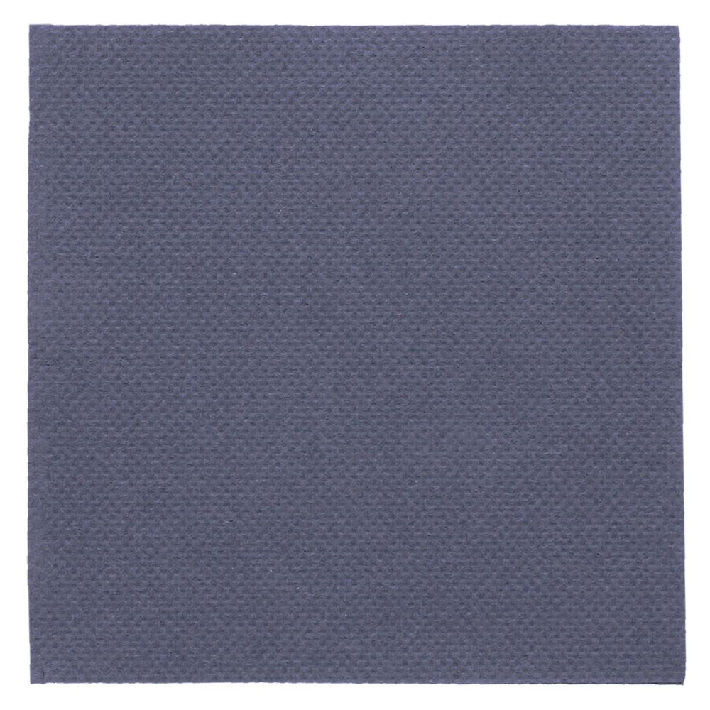 [122.19] SERVILLETAS ECOLABEL 'DOUBLE POINT' 18 G/M2 20x20 CM AZUL MARINO TISSUE (2400 UNID.)