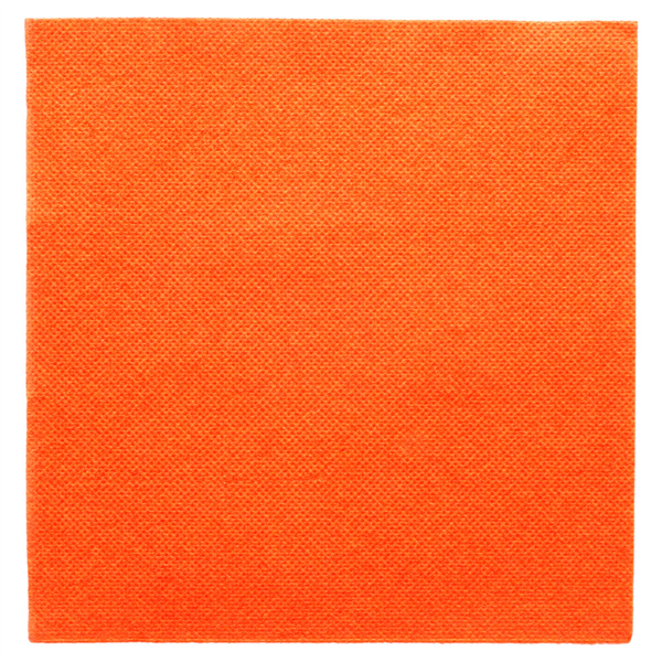 [191.02] SERVILLETAS ECOLABEL 'DOUBLE POINT' 18 G/M2 33x33 CM NARANJA TISSUE (1200 UNID.)