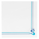 SERVILLETAS ECOLABEL AZUL & CELESTE 'DOUBLE POINT - MAXIM' 18 G/M2 40x40 CM BLANCO TISSUE (1200 UNID.)
