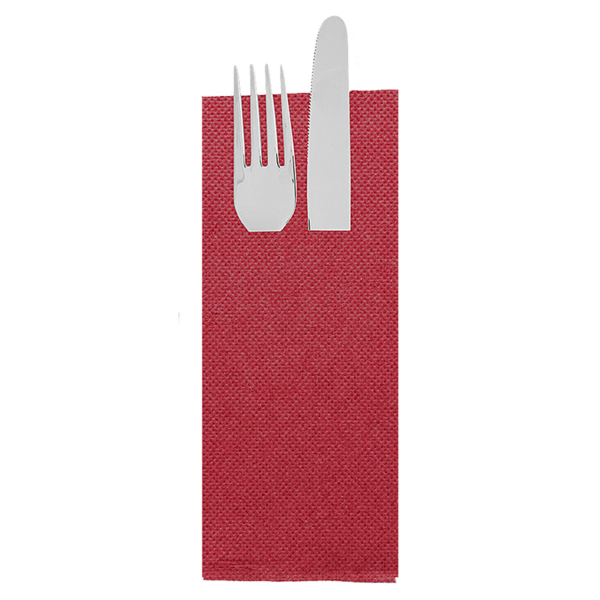 [268.95] Servilletas Cangurito 'Ecolabel - Double Point' 18 G/M2 33X40 Cm Burdeos Tissue (1400 Unid.)