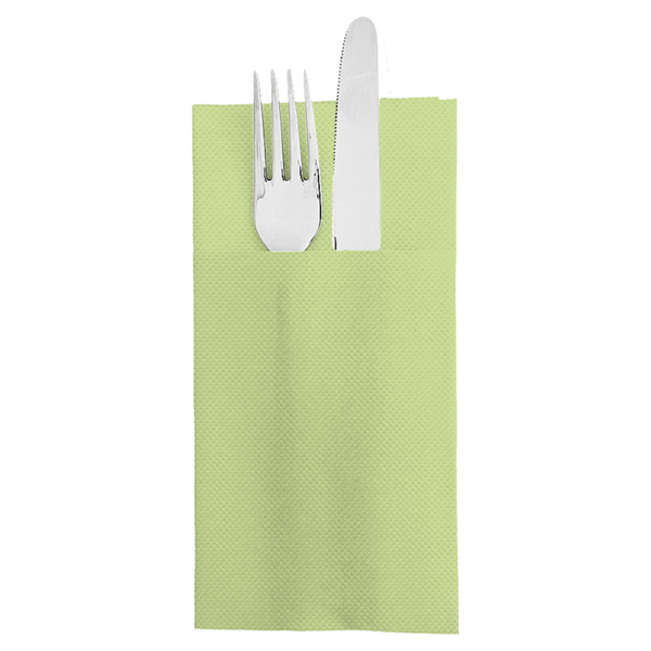 Servilletas Canguro 'Ecolabel - Double Point' 18 G/M2 39X40 Cm Verde Anís Tissue (1400 Unid.)