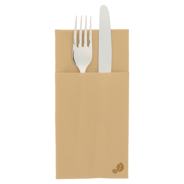 [252.69] Servilletas Cangurito 55 G/M2 33X40 Cm Natural Airlaid (700 Unid.)