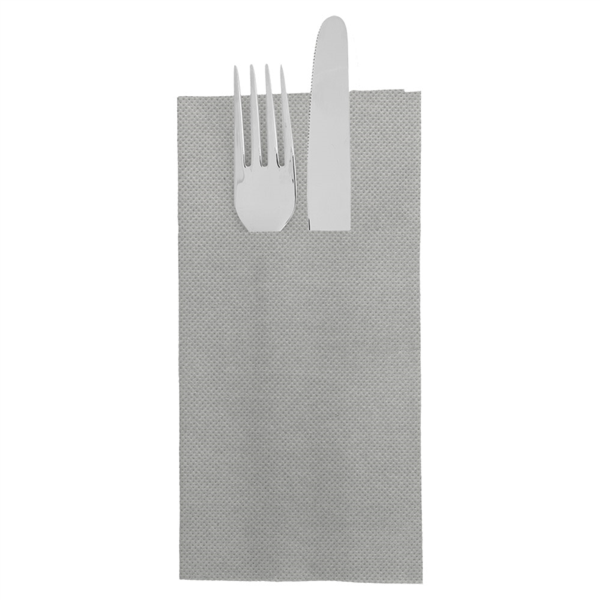 SERVILLETAS CANGURO 'ECOLABEL - DOUBLE POINT' 18 G/M2 39x40 CM GRIS TISSUE (1400 UNID.)
