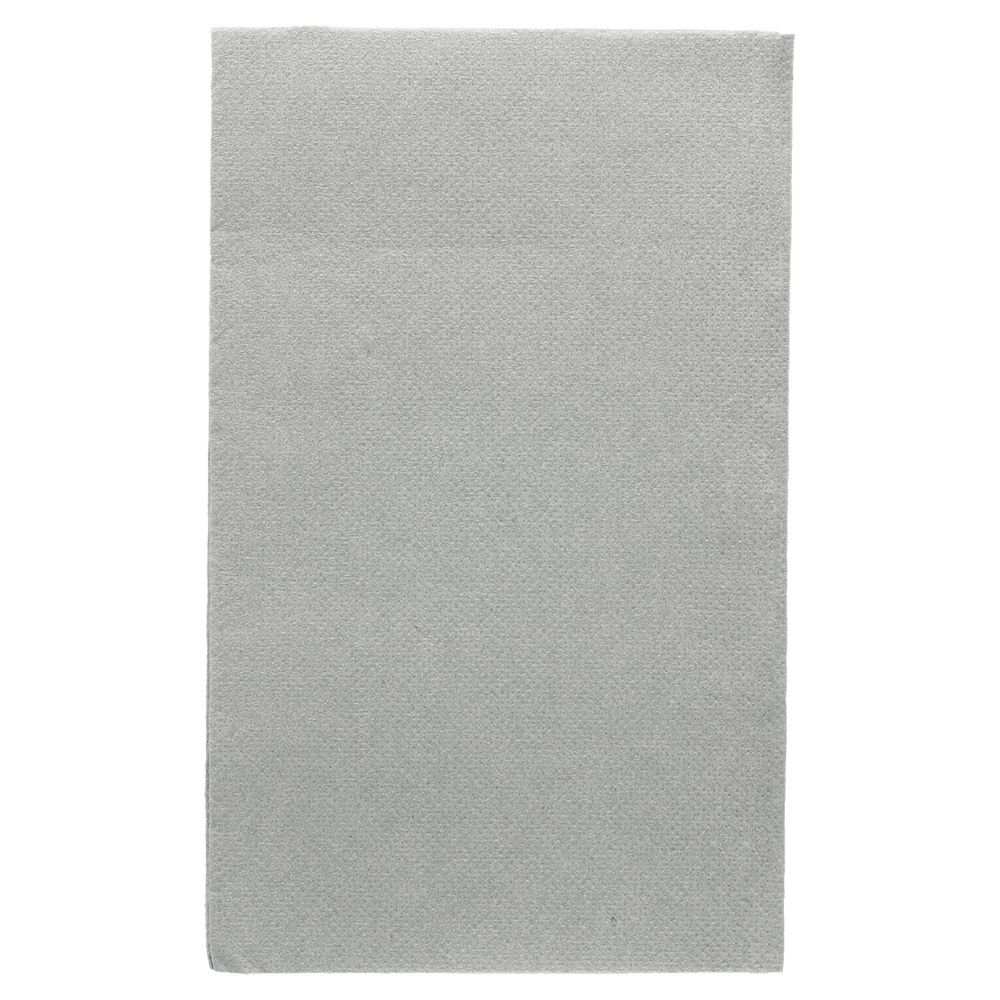 [153.41] SERVILLETAS ECOLABEL P. 1/6 'DOUBLE POINT' 18 G/M2 33x40 CM GRIS TISSUE (2000 UNID.)