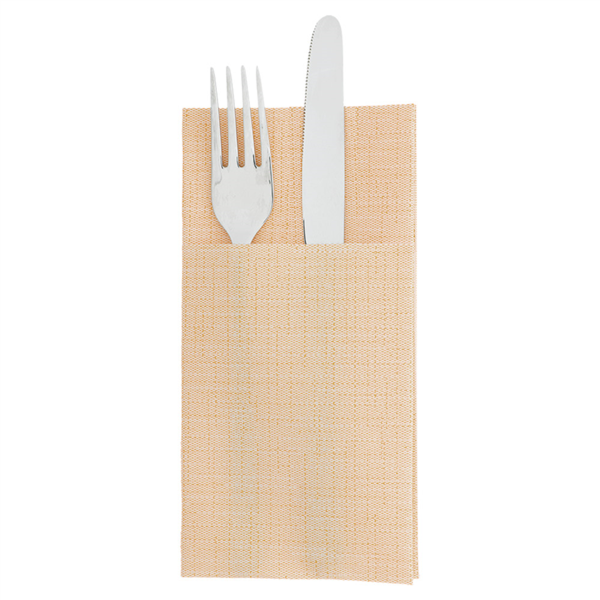 SERVILLETAS CANGURITO 'DRY COTTON' 55 G/M2 33x40 CM TERRACOTA AIRLAID (700 UNID.)