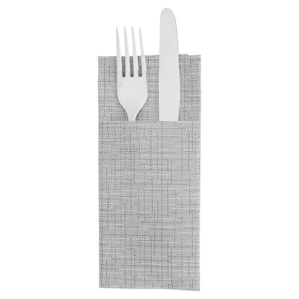 SERVILLETAS CANGURITO 'DRY COTTON' 55 G/M2 33x40 CM GRAFITO AIRLAID (700 UNID.)