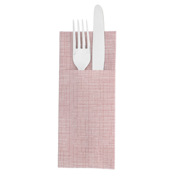 SERVILLETAS CANGURITO 'DRY COTTON' 55 G/M2 33x40 CM BURDEOS AIRLAID (700 UNID.)