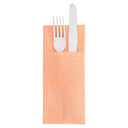 SERVILLETAS CANGURITO 'DRY COTTON' 55 G/M2 33x40 CM MANDARINA AIRLAID (700 UNID.)