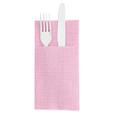 SERVILLETAS CANGURO 'DRY COTTON' 55 G/M2 40x40 CM FUCSIA AIRLAID (700 UNID.)