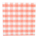 SERVILLETAS 'LIKE LINEN - VICHY' 70 G/M2 40x40 CM ROJO SPUNLACE (600 UNID.)
