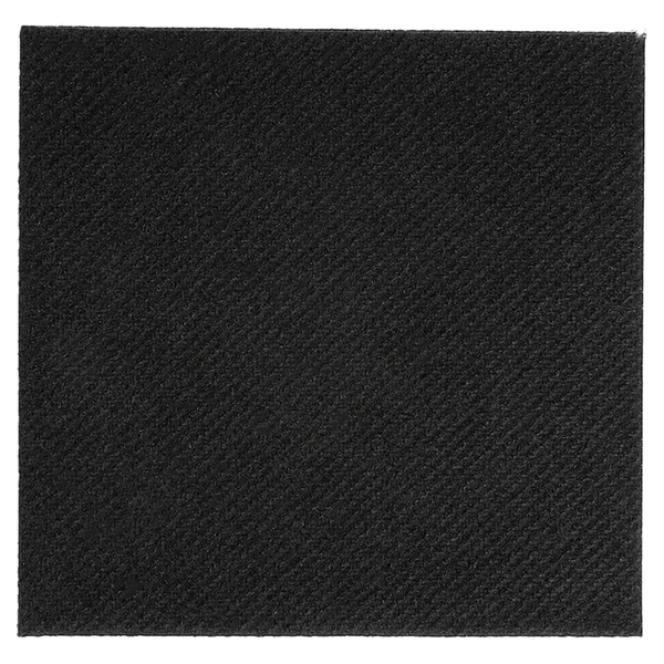 [257.13] SERVILLETAS P. 1/4 55 G/M2 50x50 CM NEGRO AIRLAID (400 UNID.)