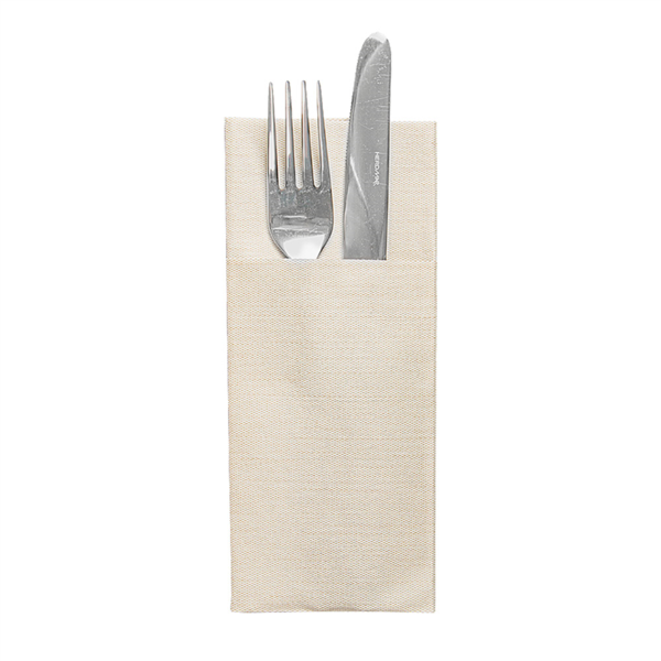 [264.49] Servilletas Cangurito 'Like Linen' 70 G/M2 33X40 Cm Arena Spunlace (700 Unid.)