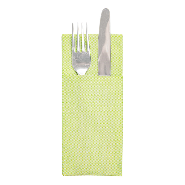 SERVILLETAS CANGURITO 'LIKE LINEN' 70 G/M2 33x40 CM PISTACHO SPUNLACE (700 UNID.)