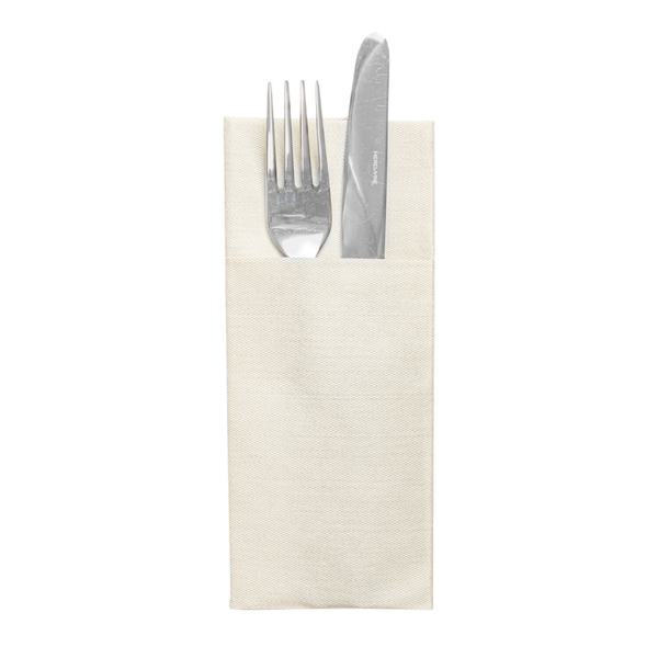 [232.13] Servilletas Cangurito 'Like Linen' 70 G/M2 33X40 Cm Crema Spunlace (700 Unid.)