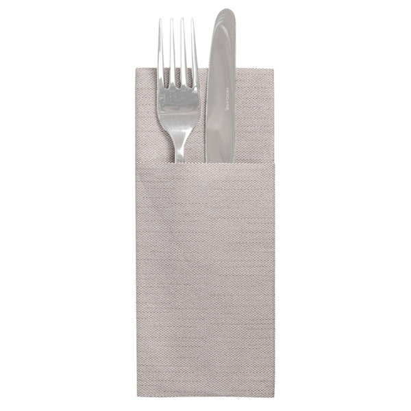 [232.12] Servilletas Cangurito 'Like Linen' 70 G/M2 33X40 Cm Chocolate Spunlace (700 Unid.)