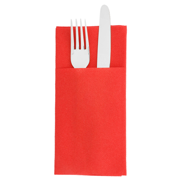 [191.30] Servilletas Canguro 55 G/M2 40X40 Cm Rojo Airlaid (700 Unid.)