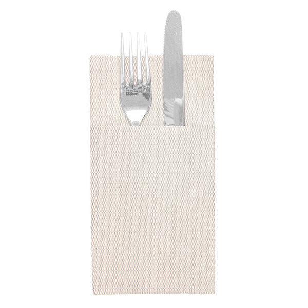 Servilletas Canguro 'Like Linen' 70 G/M2 40X40 Cm Arena Spunlace (700 Unid.)