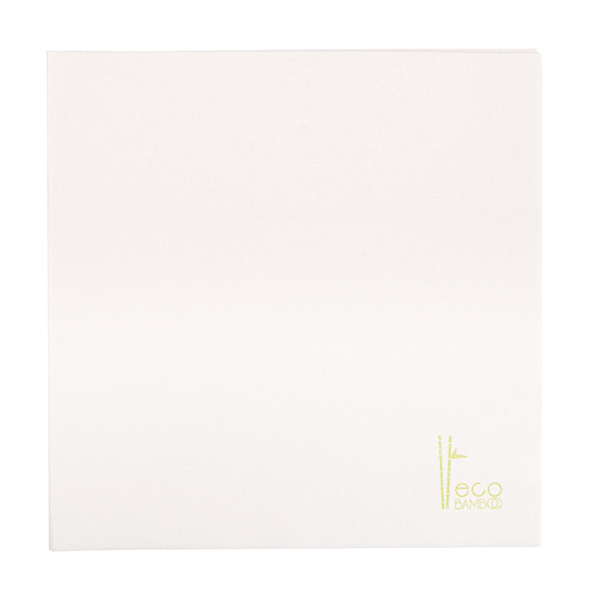 [232.34] Servilletas 'Eco-Bamboo' 70 G/M2 45X45 Cm Blanco Bambú (600 Unid.)