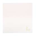 SERVILLETAS 'ECO-BAMBOO' 70 G/M2 45x45 CM BLANCO BAMBÚ (600 UNID.)