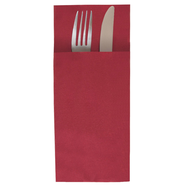 SERVILLETAS CANGURO PLUS 55 G/M2 40x45 CM BURDEOS AIRLAID (720 UNID.)